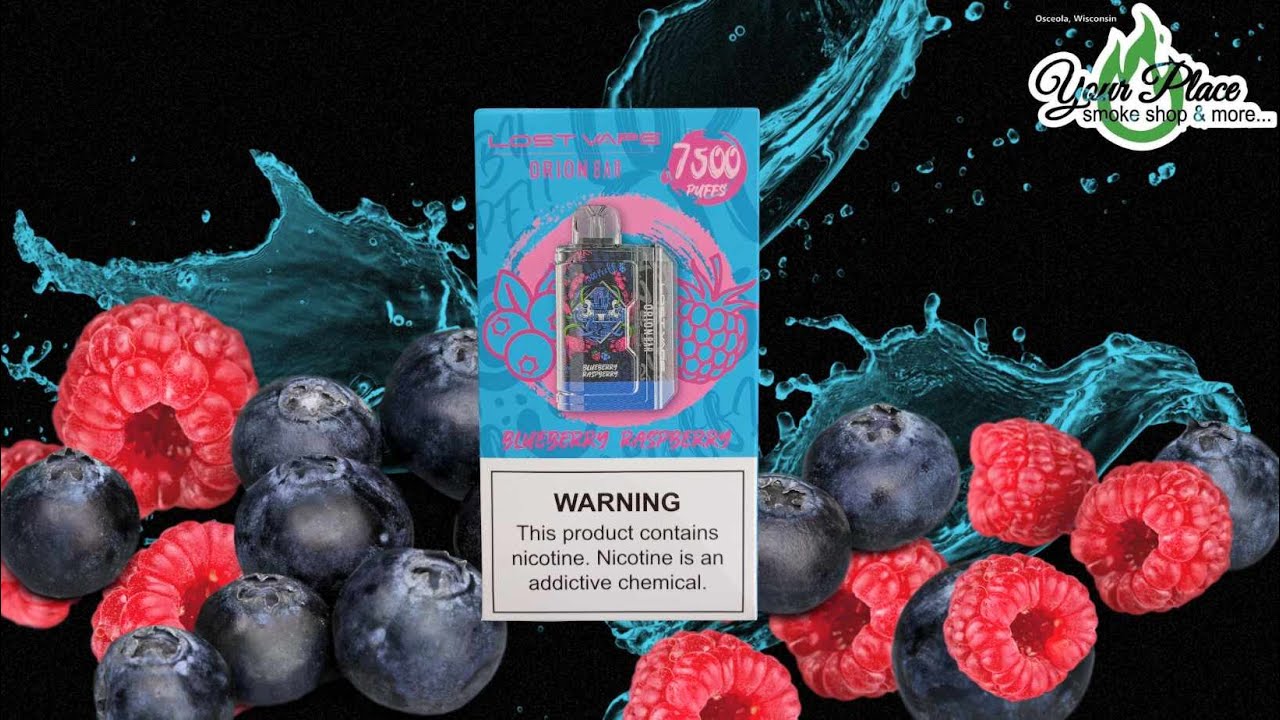 Orion Bar Vape Blueberry Raspberry Review! - YouTube