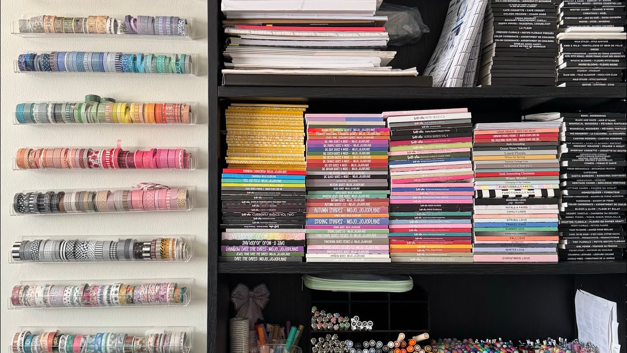 Take a quick tour of my craft area