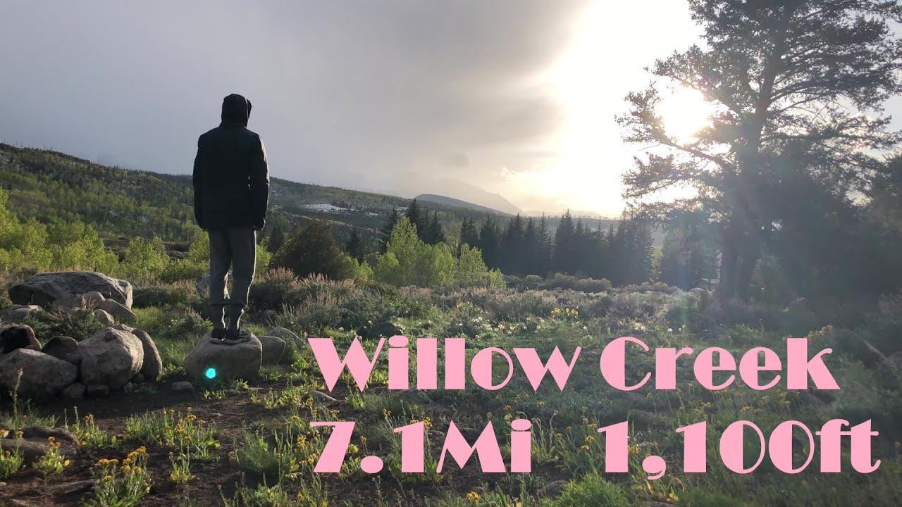 Gorgeous Falls! Hiking Willow Creek Falls via South Willow Creek, Silverthorne, CO. 7.1 Mi 1,100ft.