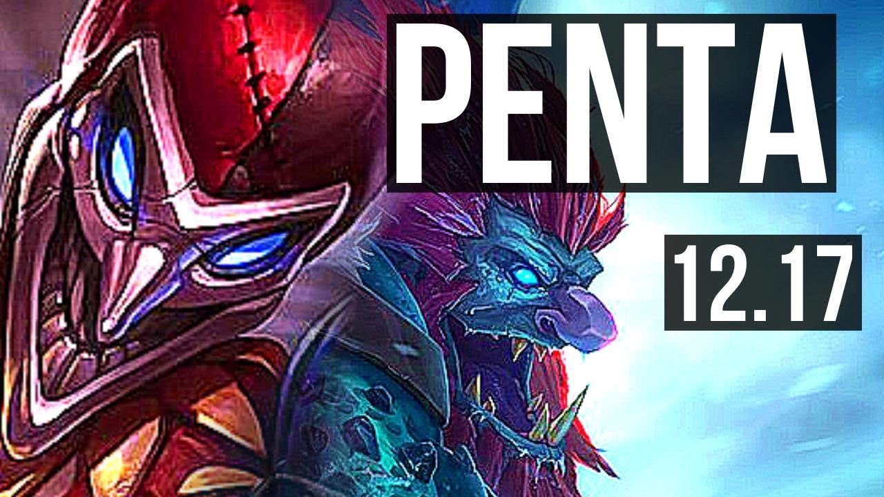 SHACO vs TRUNDLE (JNG) | Penta, 1700+ games, 1.2M mastery | EUW Master | 12.17