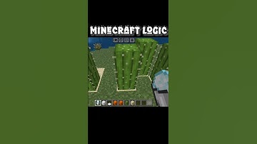 minecraft logic part 1 #shorts #logic #minecraft