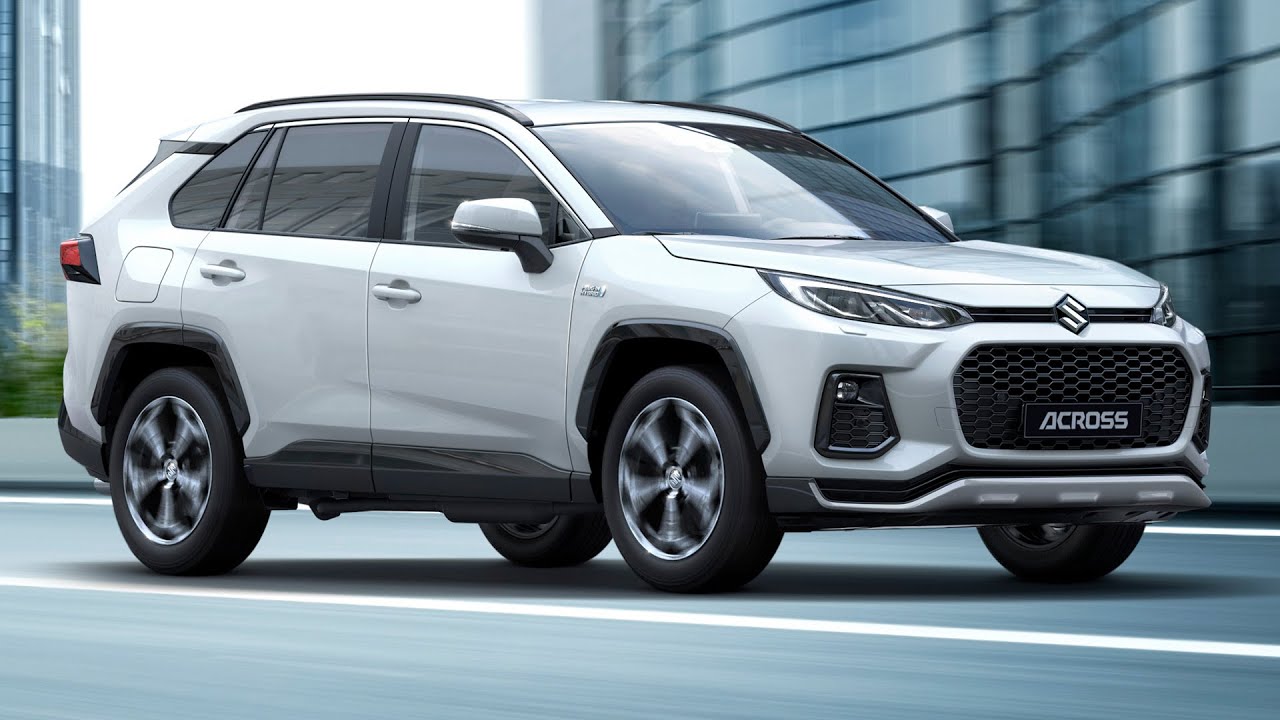 2021 Suzuki Across Mid Size Suv Toyota Rav4 Based First Look Youtube