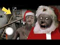Santa Granny vs Slenderina vs Aliashraf + Ice Scream + Miss T Scary Teacher funny animation New Year