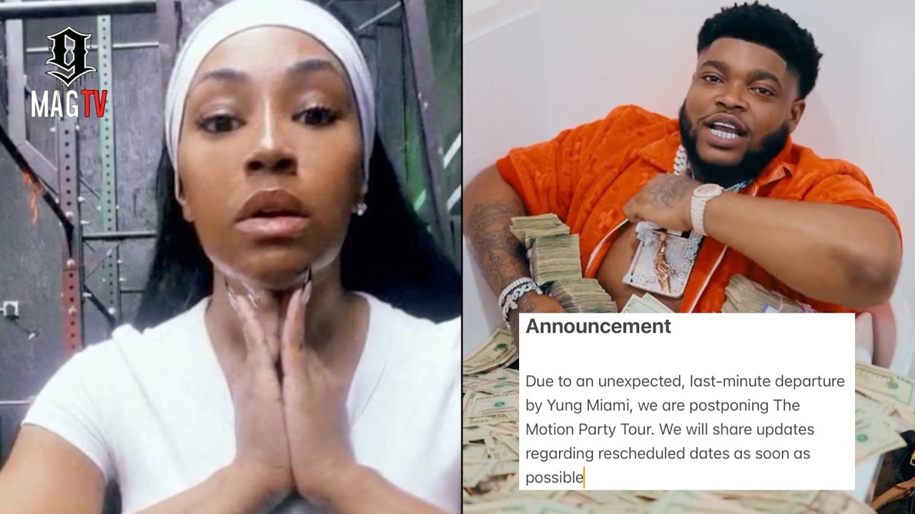 Yung Miami Is Unbothered By Backlash After Cancelling Tour With Bossman DLOW! 🤫