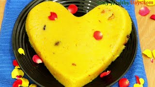 Mango Rava Kesari recipe  || மாம்பழ கேசரி || Sweet mango sooji kesari || Mango sheera