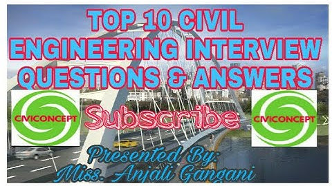 Top most interview Questions asked in L&T ,Afcon 2021 | Civil Engineering Basic Interview Questions