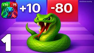 🐍 Snake Evolution Run 3D Gameplay Walkthrough Part 1 – Evolve & Grow Stronger! (Android,iOS)
