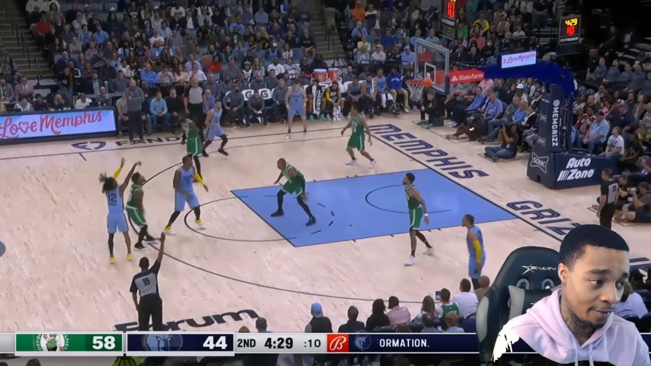 The Top 5 Plays from Monday's Celtics-Grizzlies Game