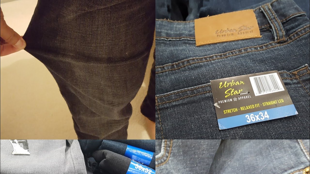 Costco! Urban Star (Stretch, Relaxed Fit) Jeans for Guys! $15!!! - YouTube