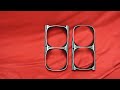 1968 1969 GTO Headlight Bezels