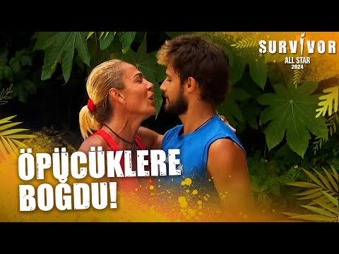 Nagihan'dan Batuhan'a Öpücüklü Tebrik | Survivor All Star 2024 112. Bölüm