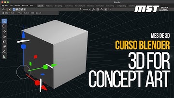 01/11 Fundamentos | CURSO BLENDER CONCEPT ART -  (Español) | Desde cero | 2025