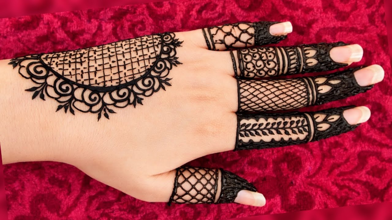 New stylish mehndi desing | beautiful mehndi design simple mehndi 
