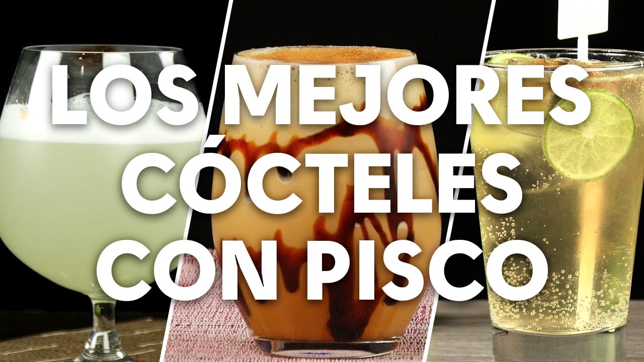 Los mejores cócteles con pisco • Tragos peruanos • Recetas peruanas • Peruvian | BUENAZO! - YouTube