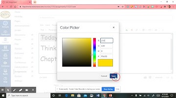 *FREE* How to change the Font and Color on Canvas Learning Management System - Tutorial