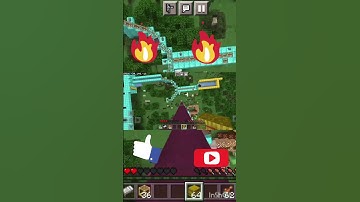 Doing amazing mlg with Haybale block #minecraft #mlg #minecraftshorts #smartipie pls like and subs