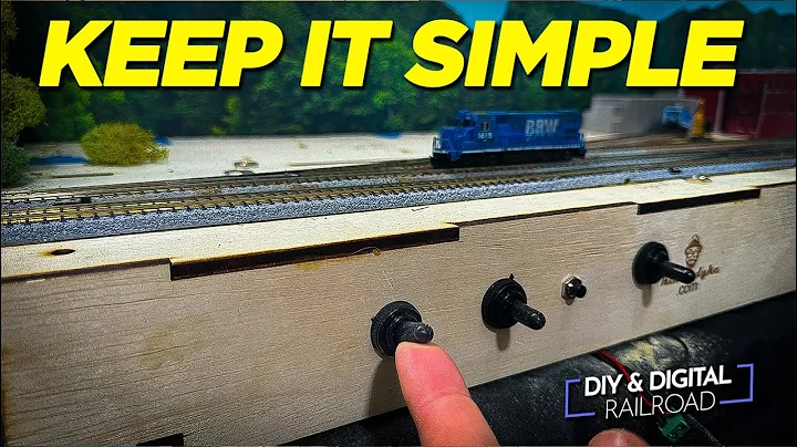 EASY Model Railroad turnout control.  No fancy coding required.