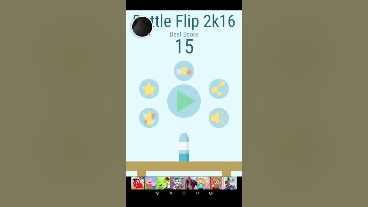 Bottle Flip 2k16 gameplay YouTube