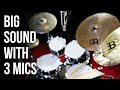 3-Mic Drum Recording with Earthworks SR25's