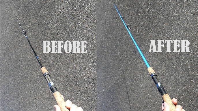 Affordable Fishing Rod Refinishing at Home, Budget Remodeling (DIY) 