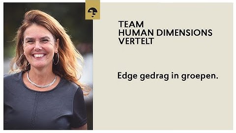 Wat is edge gedrag? [MINI COLLEGE 23]