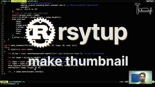 04. image, rusttype - make a thumbnail