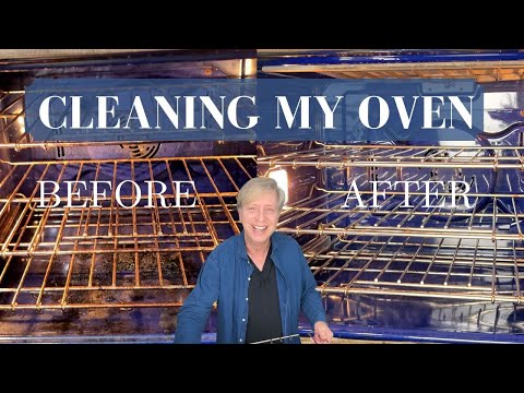 Cleaning My Oven | How to Remove Burned-On Grease from Racks and Door