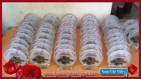 Kỷ niệm chương pha lê QUÀ TẶNG HỌP LỚP Ý NGHĨA VÀ SANG TRỌNG