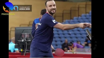 Why Lin Gaoyuan is choking again ? or Simon Gauzy is too good #ittfworlds2025