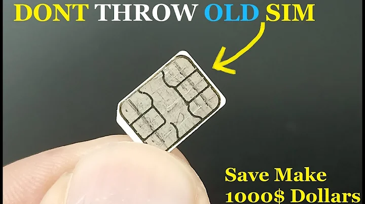 Don't Throw Your Old Sim Card - DayDayNews