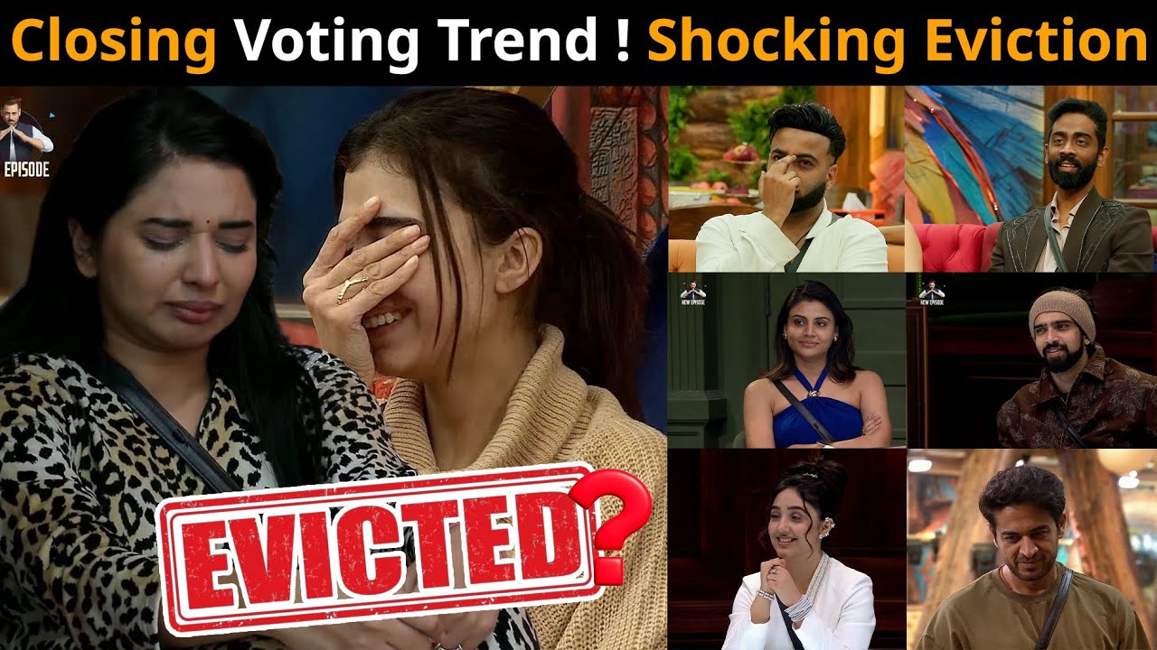 BiggBoss19 closing Voting trend ! AAJ hoga ye bada khiladi out OMG