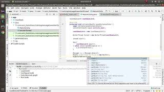Making Worker Thread in Android capable of intercepting messages