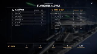 Star Wars: Battlefront II ¬ Starfighter Assault, 1st-Phased Dat 🍑, 19-3 K/D