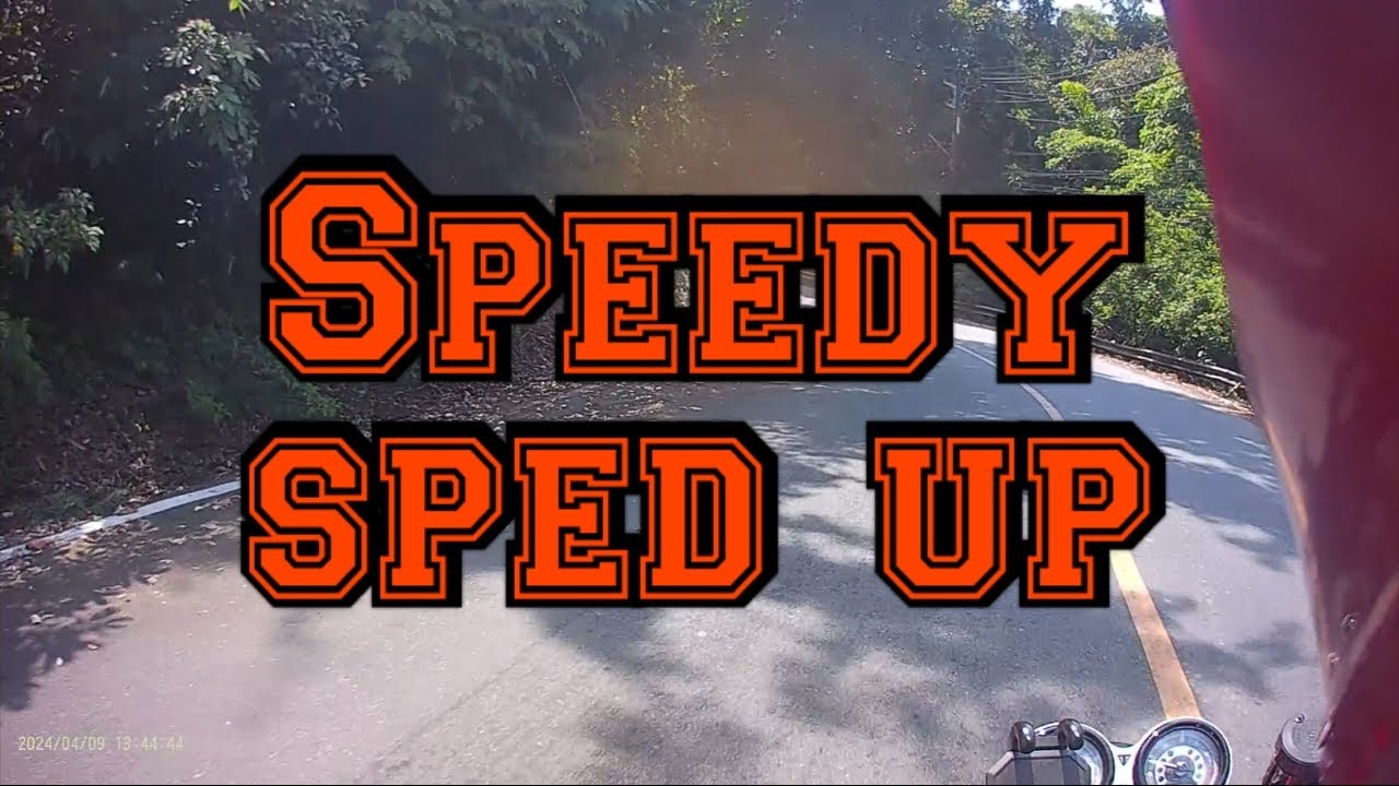 Speedy ride on the Triumph Speed Twin 1200 - YouTube