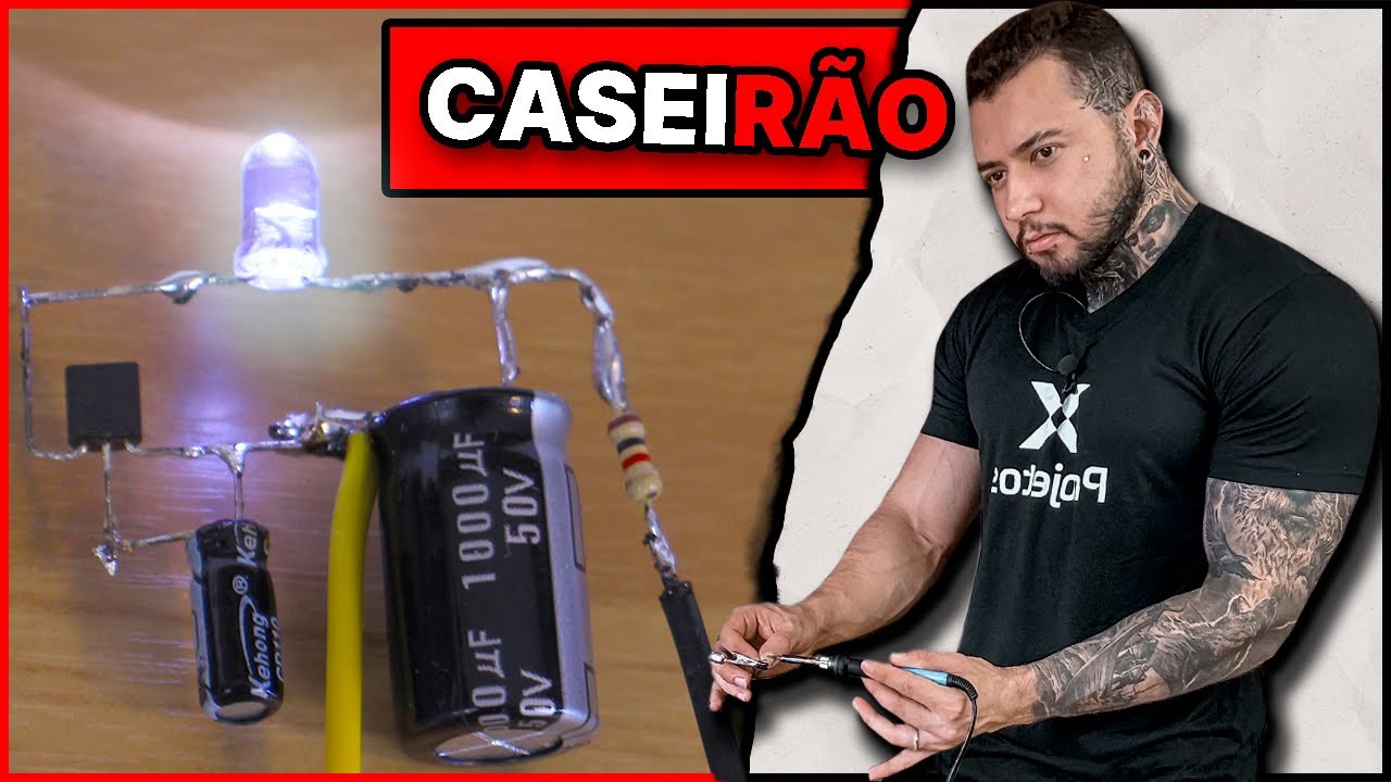 Novo CIRCUITO 2024!!! Sem PCB e Sem CI … ATÉ O INICIANTE CONSEGUE!!! VOCÊ NUNCA VIU ANTES