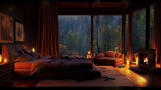 Calming Piano ASMR and Rain in Bedroom Ambience for Sleep, Study, and Midnight Relaxation Mood 🌧️
