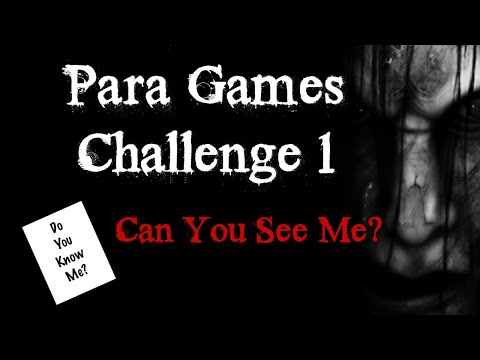 Para Games Season 2 - Challenge 1 - Can You See Me