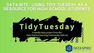Data Bite - Using Tidy Tuesday as a resource for high school students