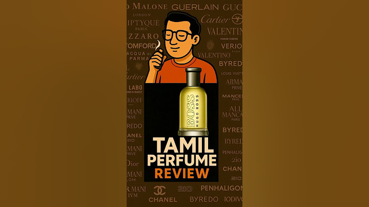 Tamil Perfume Review: Boss Bottled EDT #shorts #viralvideo