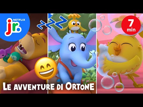 7 MINUTI con ORTONE 🩵🐘 Le avventure di Ortone 🐘 | Netflix Junior Italia