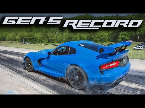 1500HP TT Viper - 1/2 Mile Speed Record!