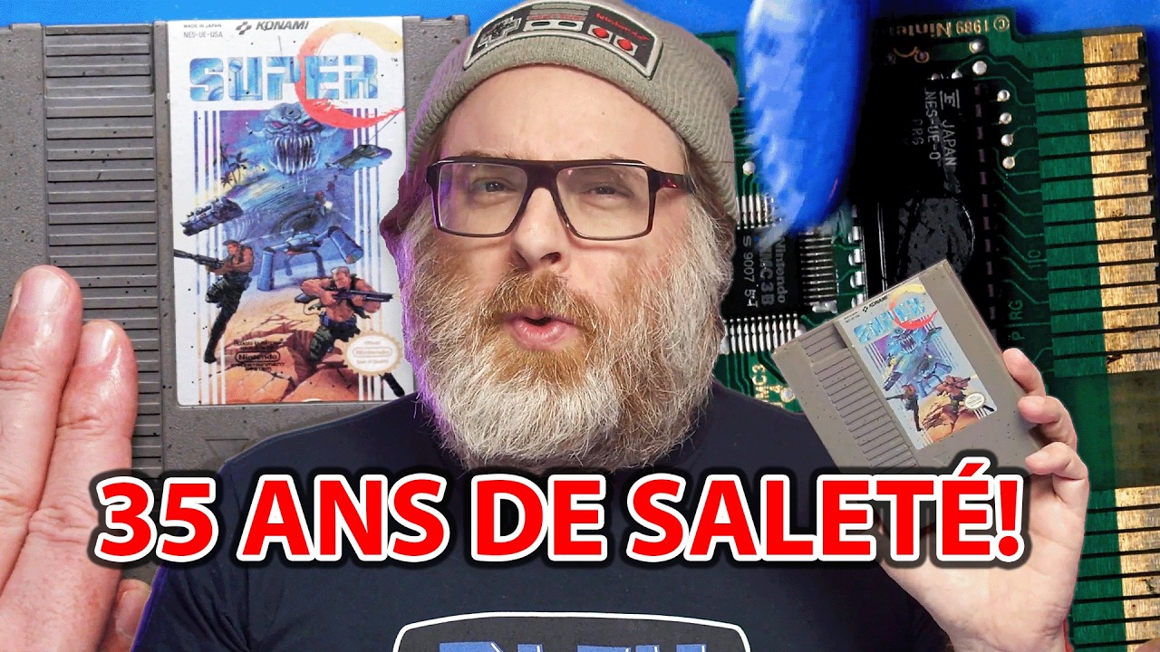 Cette cassette NES de Super C semblait irrécupérable! - BRICOLER C'EST SÉRIEUX
