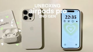 unbox with me: airpods pro (2nd gen) + mini date! 🤍🍨