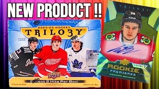 BEDARD HUNT !! 2023-24 Upper Deck Trilogy Hockey Hobby Box Opening !!