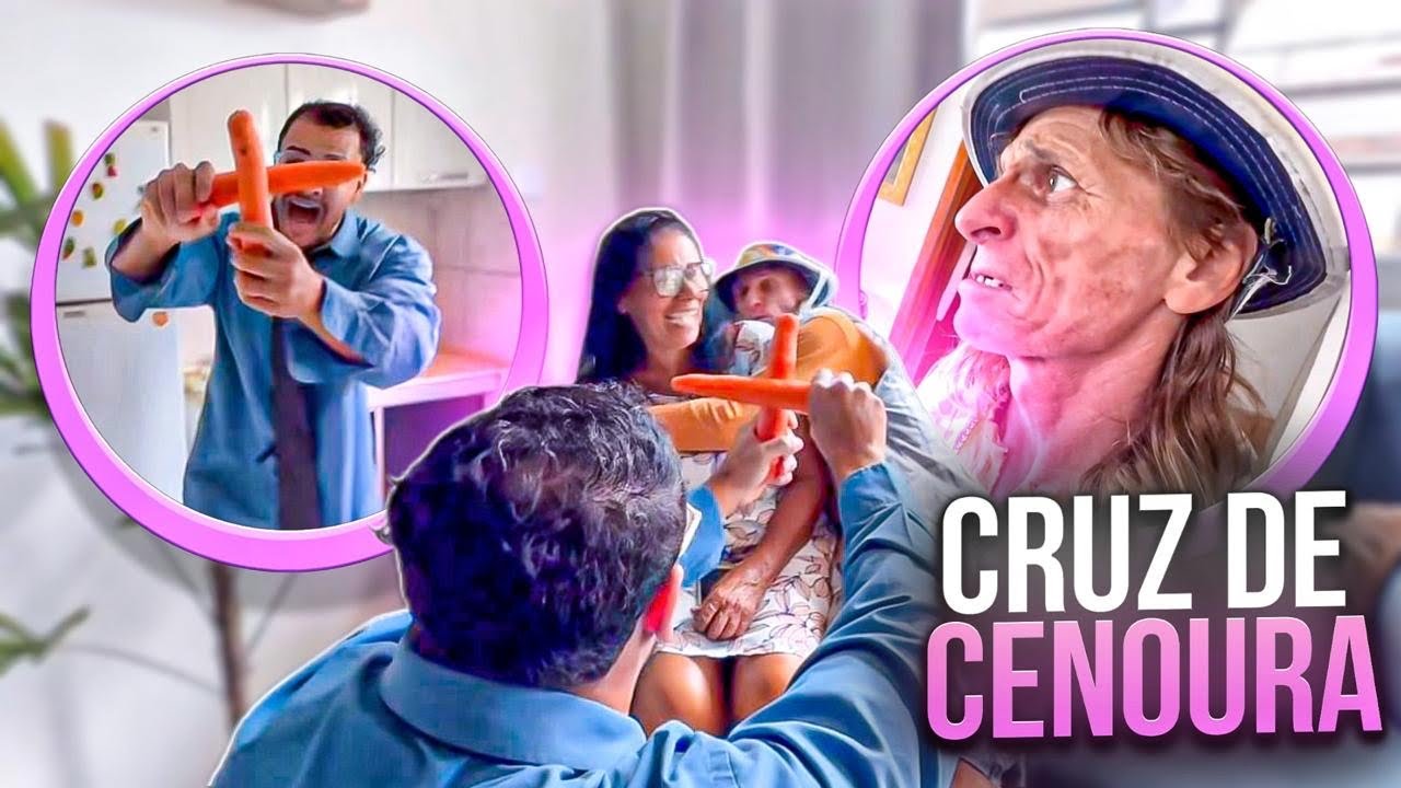 DIDINHO MOSTROU UMA CRUZ DE CENOURA PRA FALA FINA | DIDINHO 