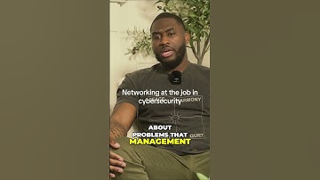 Networking at the job in cybersecurity #cybersecurity #ccna
