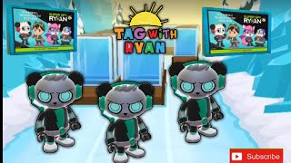 Tag with Ryan | Unlocked New Spy Rare Combo Panda | Mirror Gameplay fun | Ryan's World on KFW ! screenshot 4