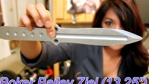 Best Mid-Range Throwing Knife (Part 2 of 3)