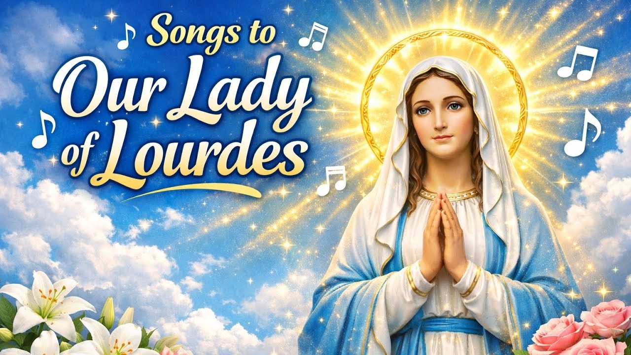 45 Minutes of Healing Songs to Our Lady of Lourdes : Powerful Marian Worship