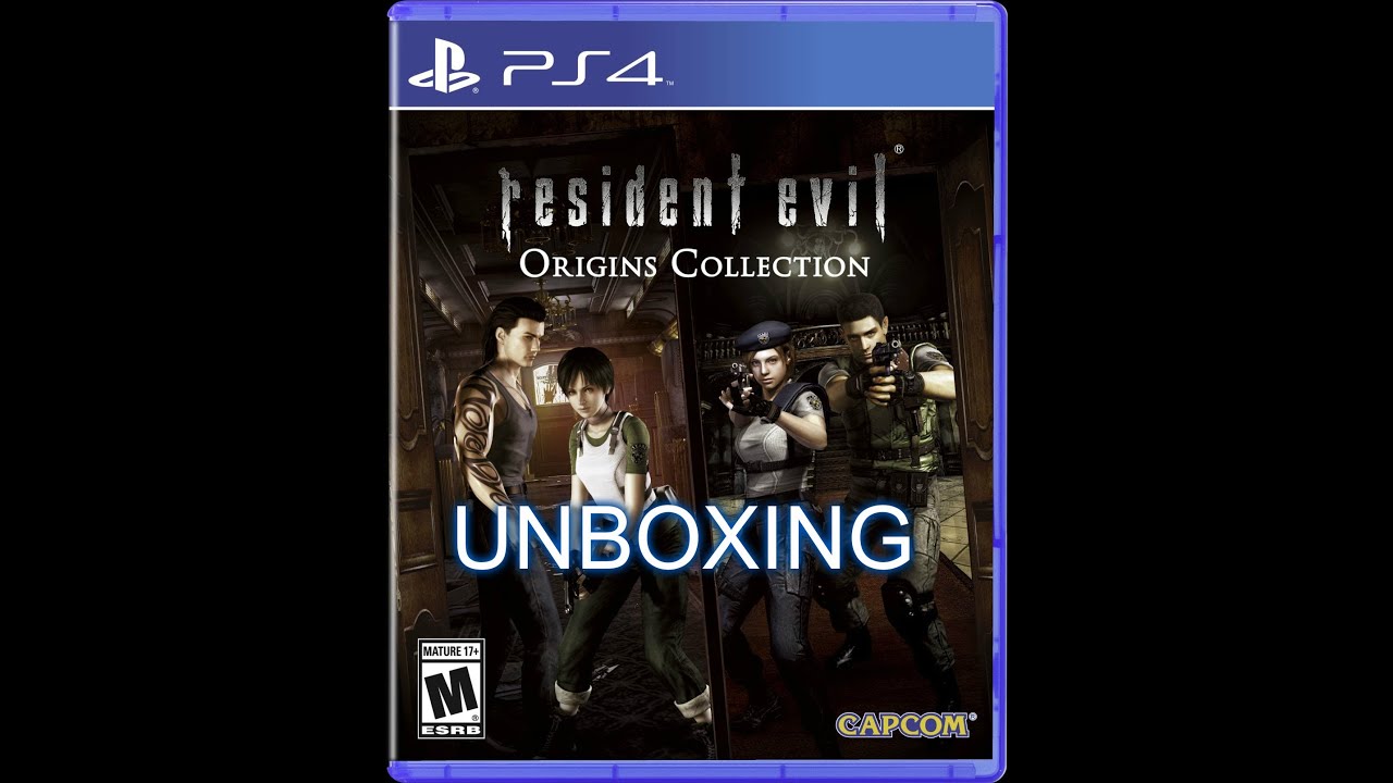 Resident Evil Origins Collection PS4 Unboxing [HD] - YouTube